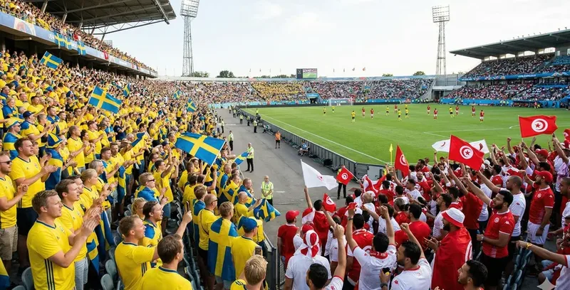 Sweden vs Tunisia
