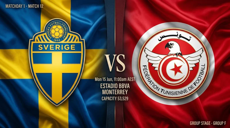 Sweden vs Tunisia World Cup 2026 — Match Preview, Odds & How to Watch
