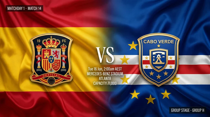 Spain vs Cabo Verde World Cup 2026 — Match Preview, Odds & How to Watch