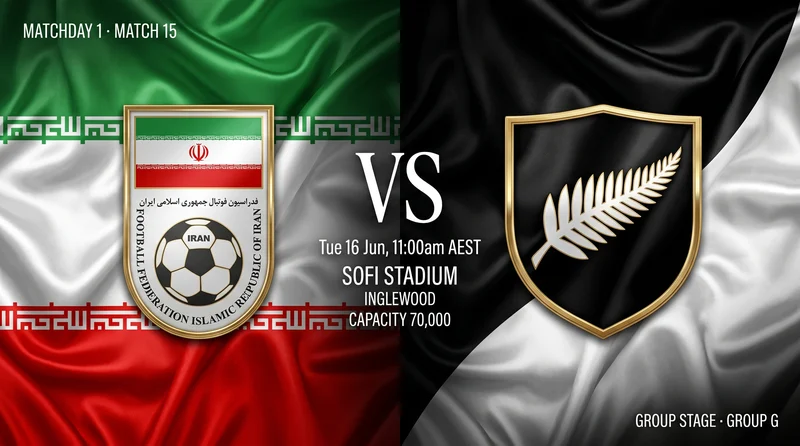 Iran vs New Zealand World Cup 2026 — Match Preview, Odds & How to Watch