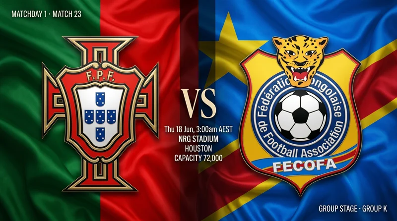 Portugal vs Congo DR World Cup 2026 — Match Preview, Odds & How to Watch