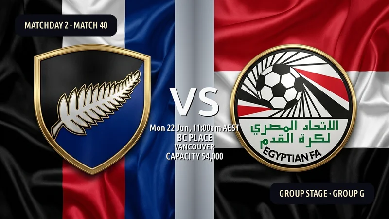 New Zealand vs Egypt World Cup 2026 — Match Preview, Odds & How to Watch