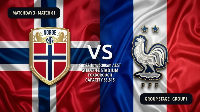 Norway vs France World Cup 2026 — Match Preview, Odds & How to Watch