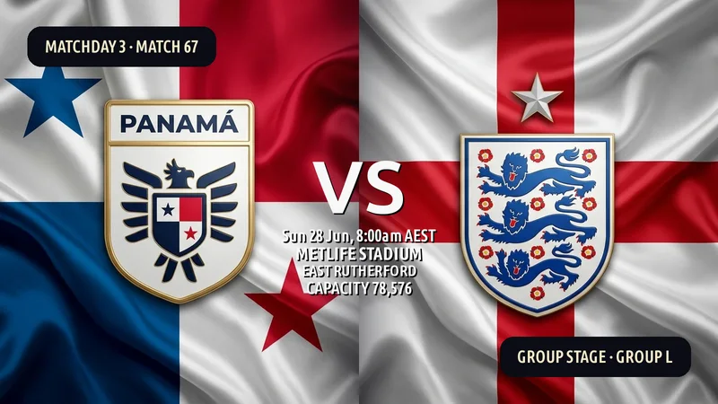 Panama vs England World Cup 2026 — Match Preview, Odds & How to Watch
