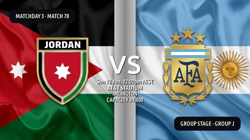 Jordan vs Argentina World Cup 2026 — Match Preview, Odds & How to Watch