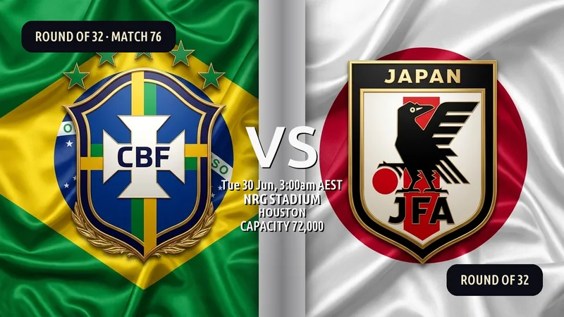 Brazil vs Japan World Cup 2026 — Match Preview, Odds & How to Watch