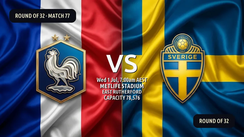 France vs Sweden World Cup 2026 — Match Preview, Odds & How to Watch