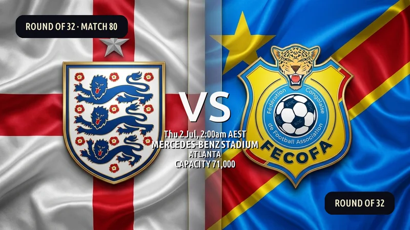 England vs Congo DR World Cup 2026 — Match Preview, Odds & How to Watch