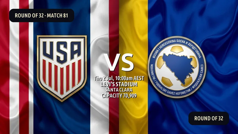 United States vs Bosnia and Herzegovina World Cup 2026 — Match Preview, Odds & How to Watch