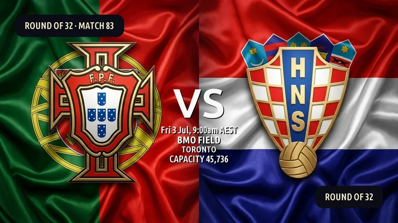 Portugal vs Croatia World Cup 2026 — Match Preview, Odds & How to Watch
