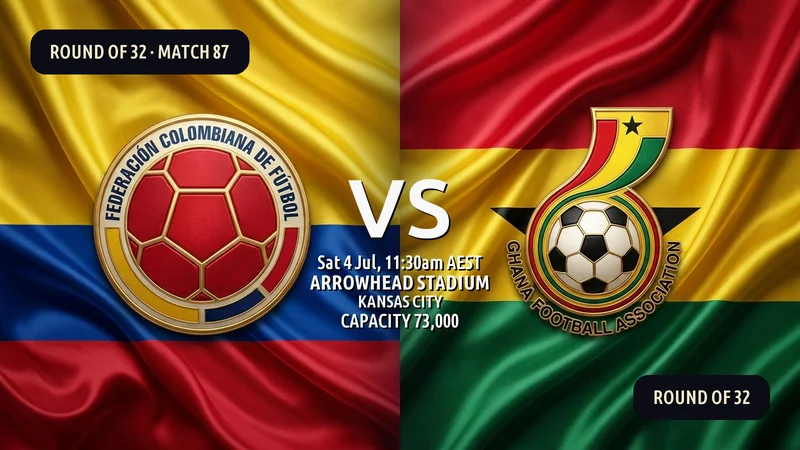 Colombia vs Ghana World Cup 2026 — Match Preview, Odds & How to Watch