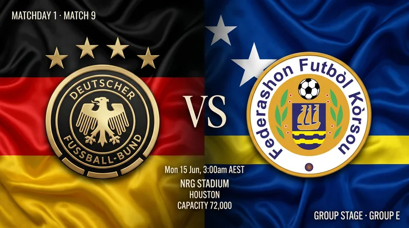 Germany vs Curaçao World Cup 2026 — Match Preview, Odds & How to Watch