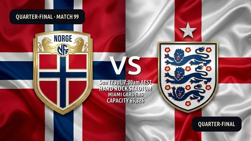 Norway vs England World Cup 2026 — Match Preview, Odds & How to Watch